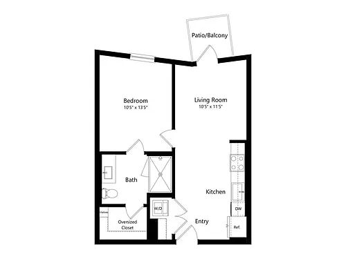 Floor plan A21