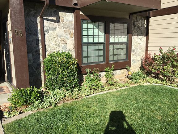 Front of townhome