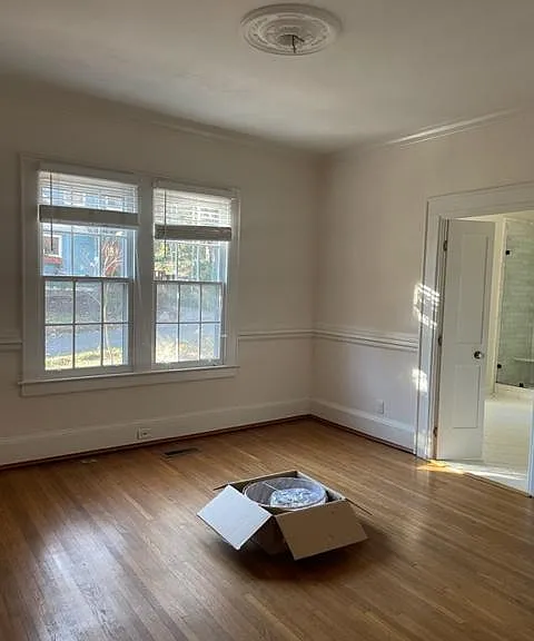 Master bedroom with plenty of closet space.