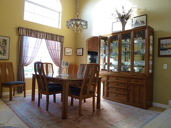 Spacious formal dining room