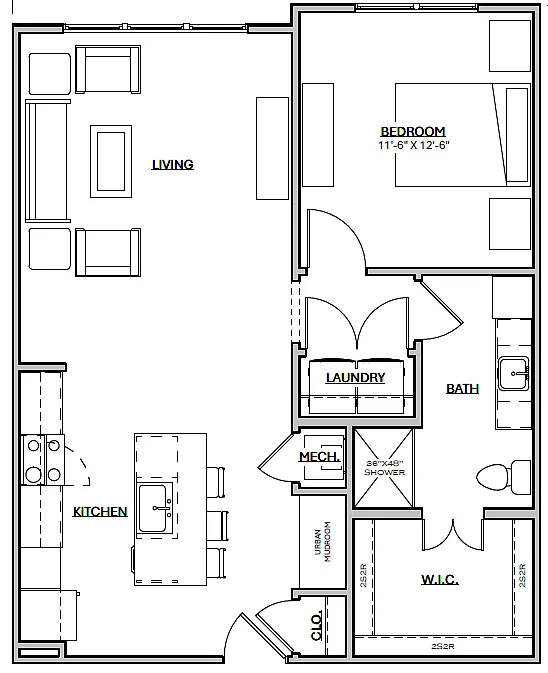 Floor plan A11