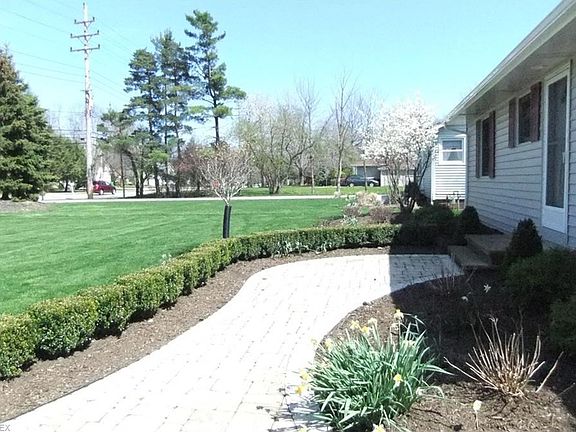 New front brick paver walkway.