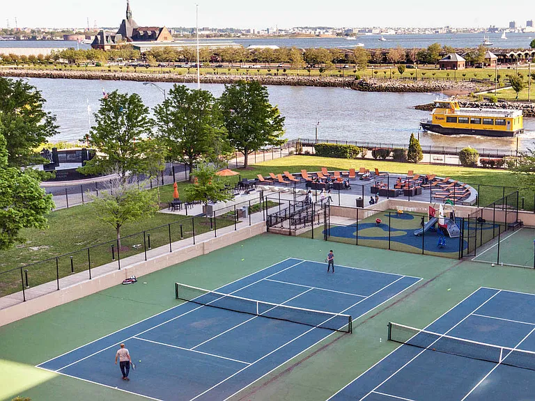Tennis Courts and Outdoor Space