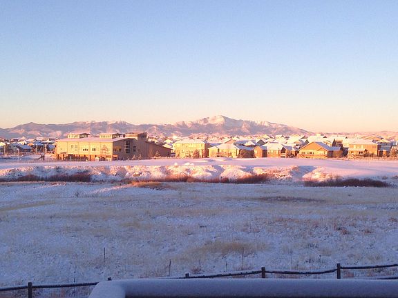 Pikes Peak/ Meridian Ranch Rec Center view