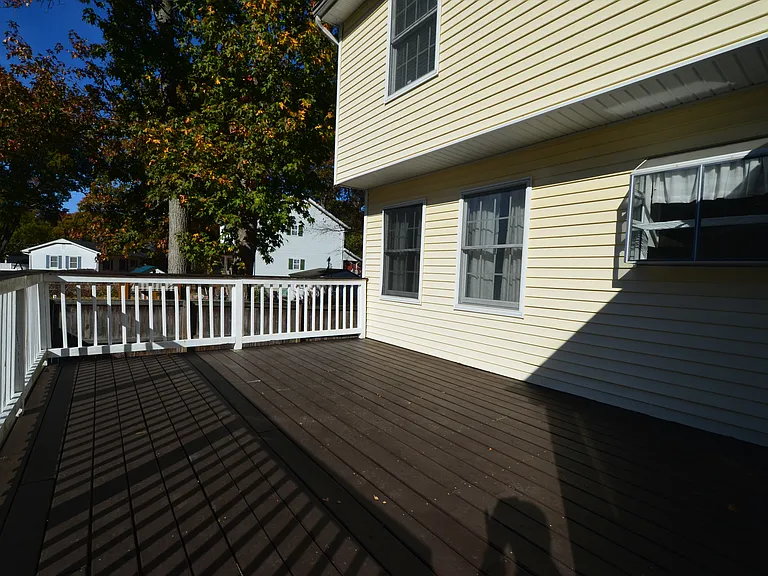 Rear deck