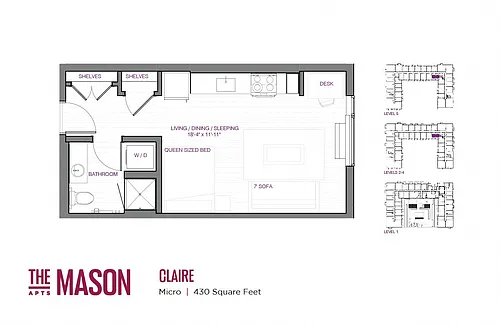 Floor plan Claire