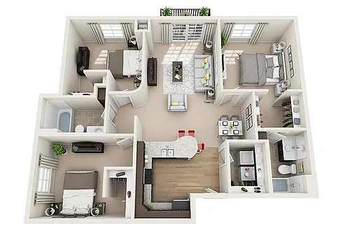 Floor plan C1
