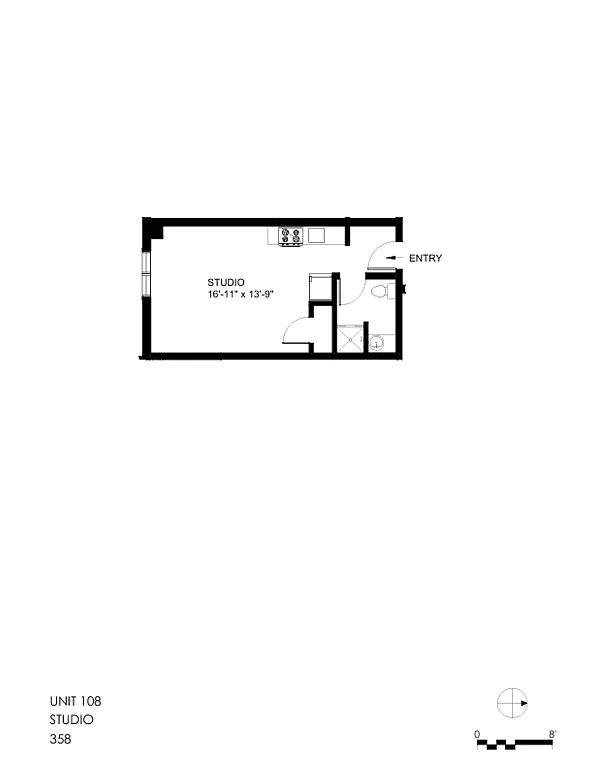 1 bed, 1.0 bath, $1,600 — Photo 2