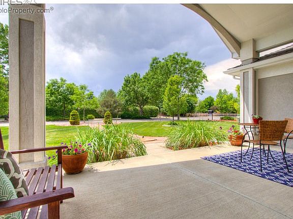 Spacious covered front porch