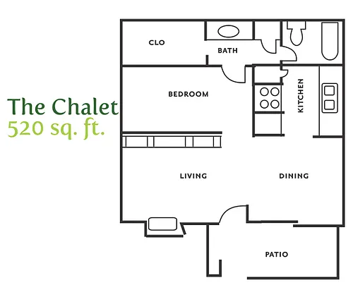 Floor plan THE CHALET