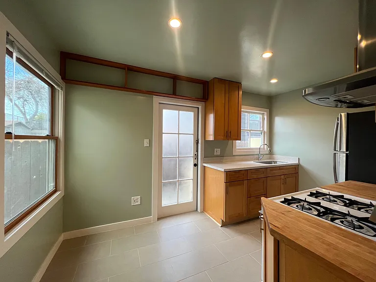 Dining nook in kitchen