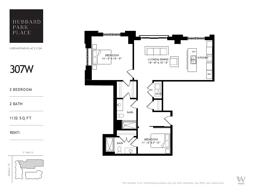 Floor plan 307W