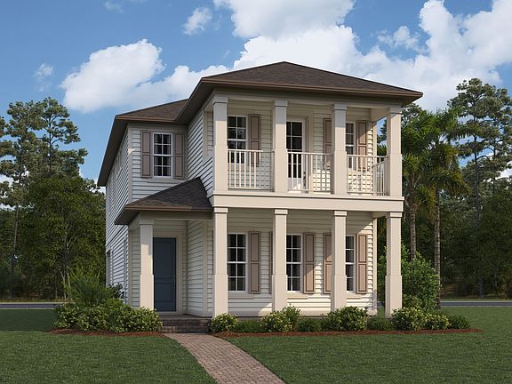 Wekiva Elevation Coastalcottage