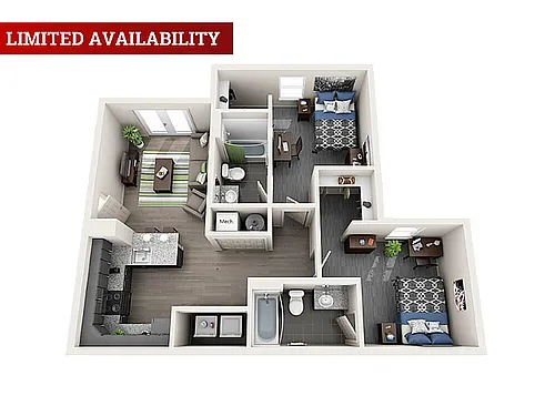 Floor plan The Eddie Unfurnished