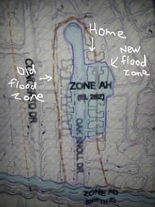 No FEMA flood insurance 