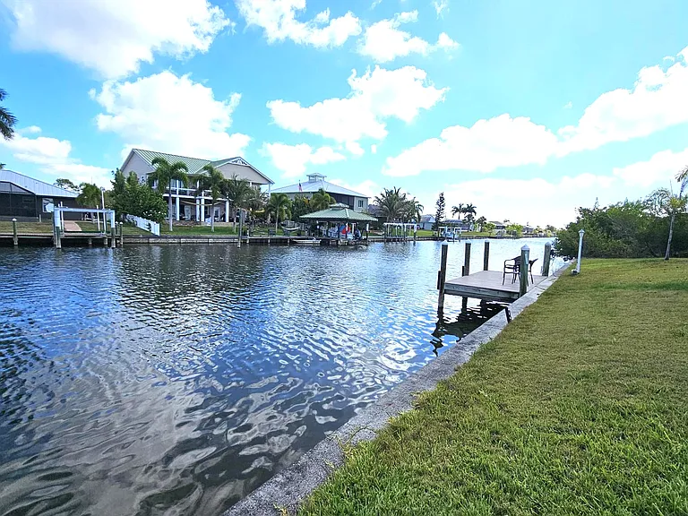 Deep water sail boat canal