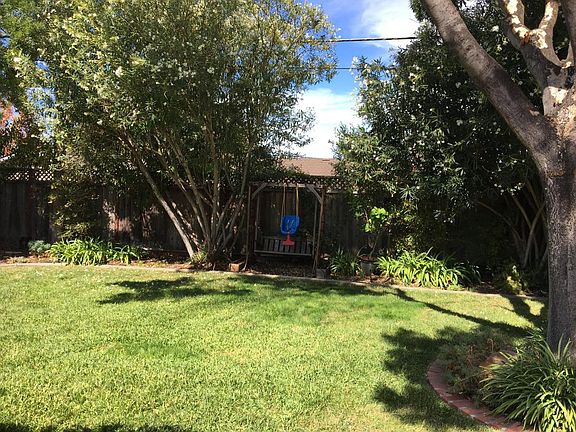 Large lawn.