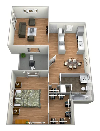 Floor plan Fin