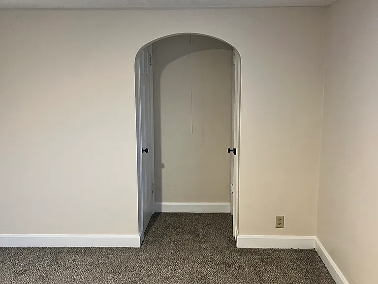 Master bedroom closets