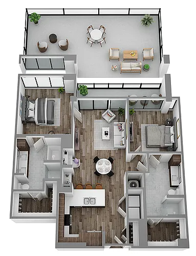 Floor plan K