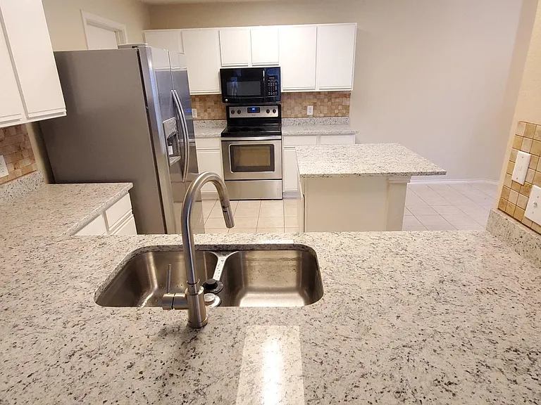 Granite and stainless steel kitchen