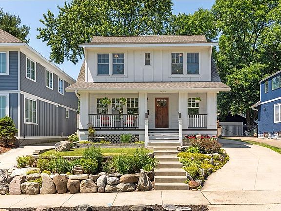 Custom landscaping and perennial gardens.