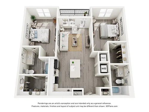 Floor plan B1