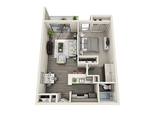 Floor plan Peninsula (A1A-S)