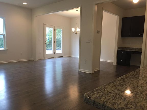 Office nook to right of the kitchen
