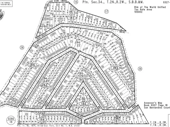 0 Deep Crk Lot 125, Running Springs, CA 92382