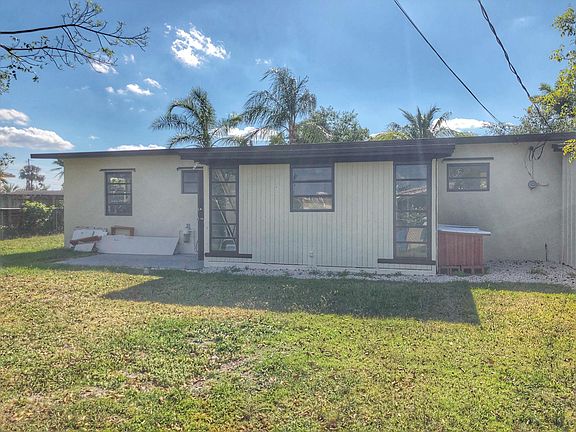 Back view of the property