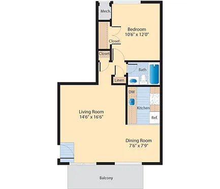 Floor plan A1