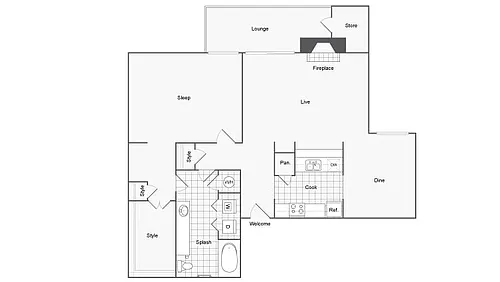 Floor plan Fonso