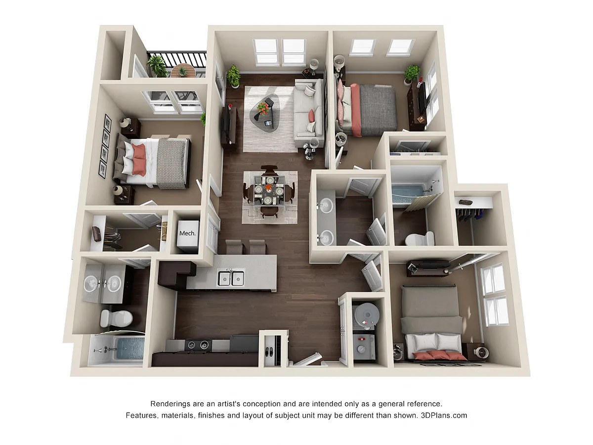 Floor plan C
