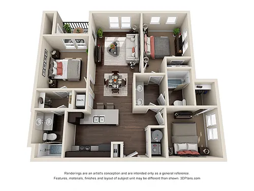 Floor plan C