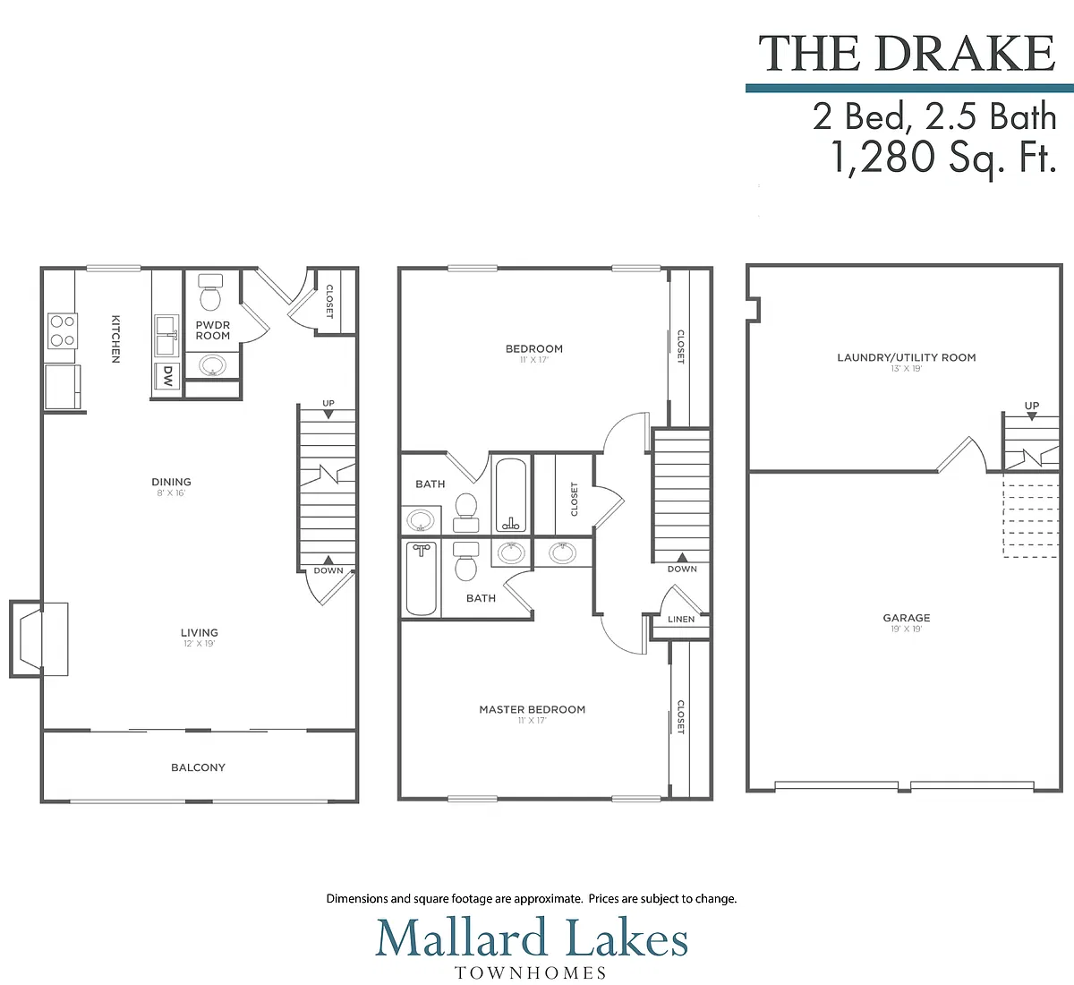 Floor plan The Drake