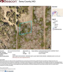 Lots 29&30 Lake Taneycomo Woods, Branson, MO, 65616