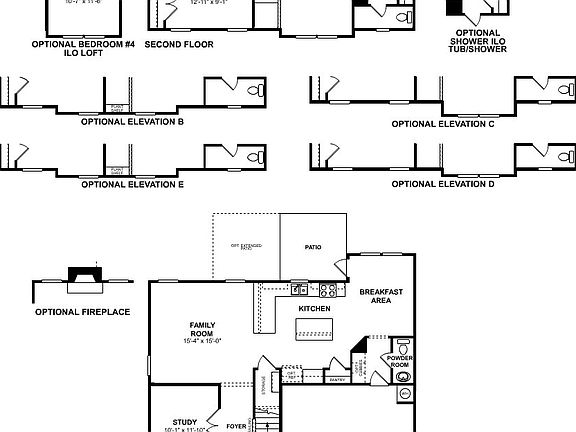 Dearborn II Floor Print