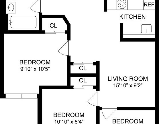 3rd image of 725 E 9th St APT 5E