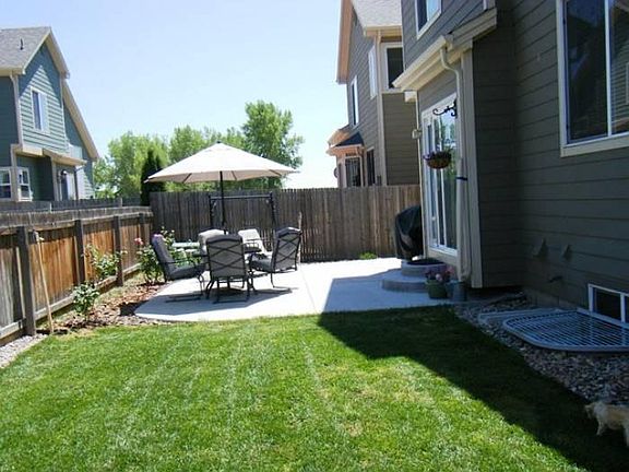 Backyard & Patio area