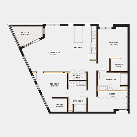 Floor plan B14