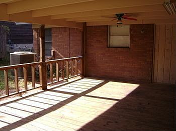 Covered patio
