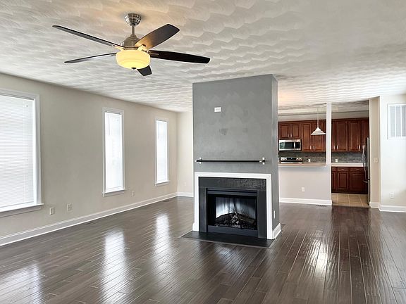 Large Main living level has beautiful new grey bamboo flooring!