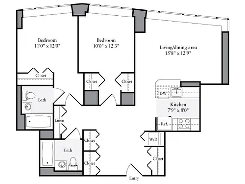 Floor plan 971