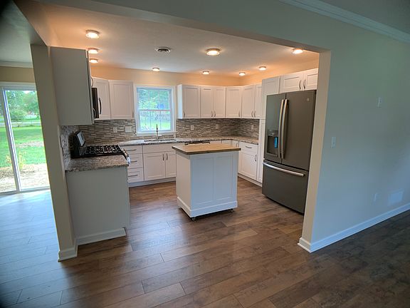 Kitchen with new appliances