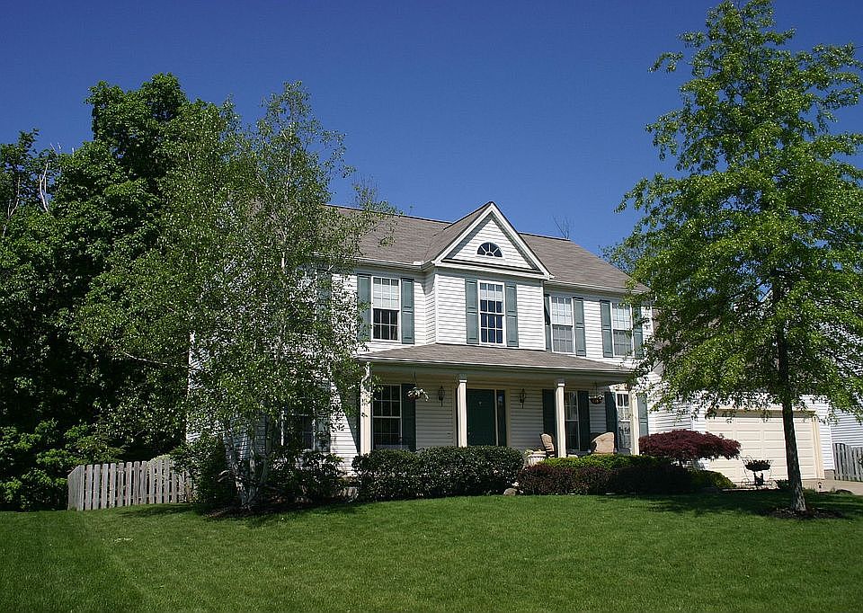 Private back yard and perfect landscaping