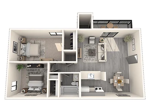 Floor plan Northstar
