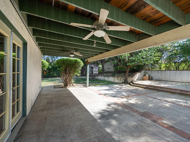 patio outside living room