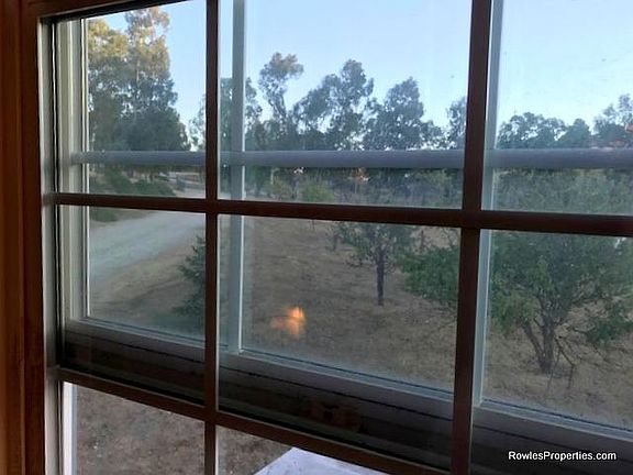 View of the road into the property