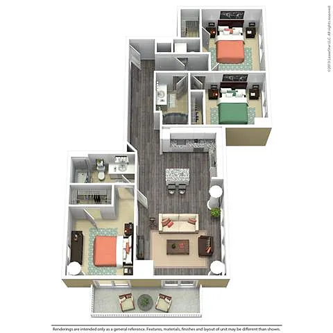Floor plan C1